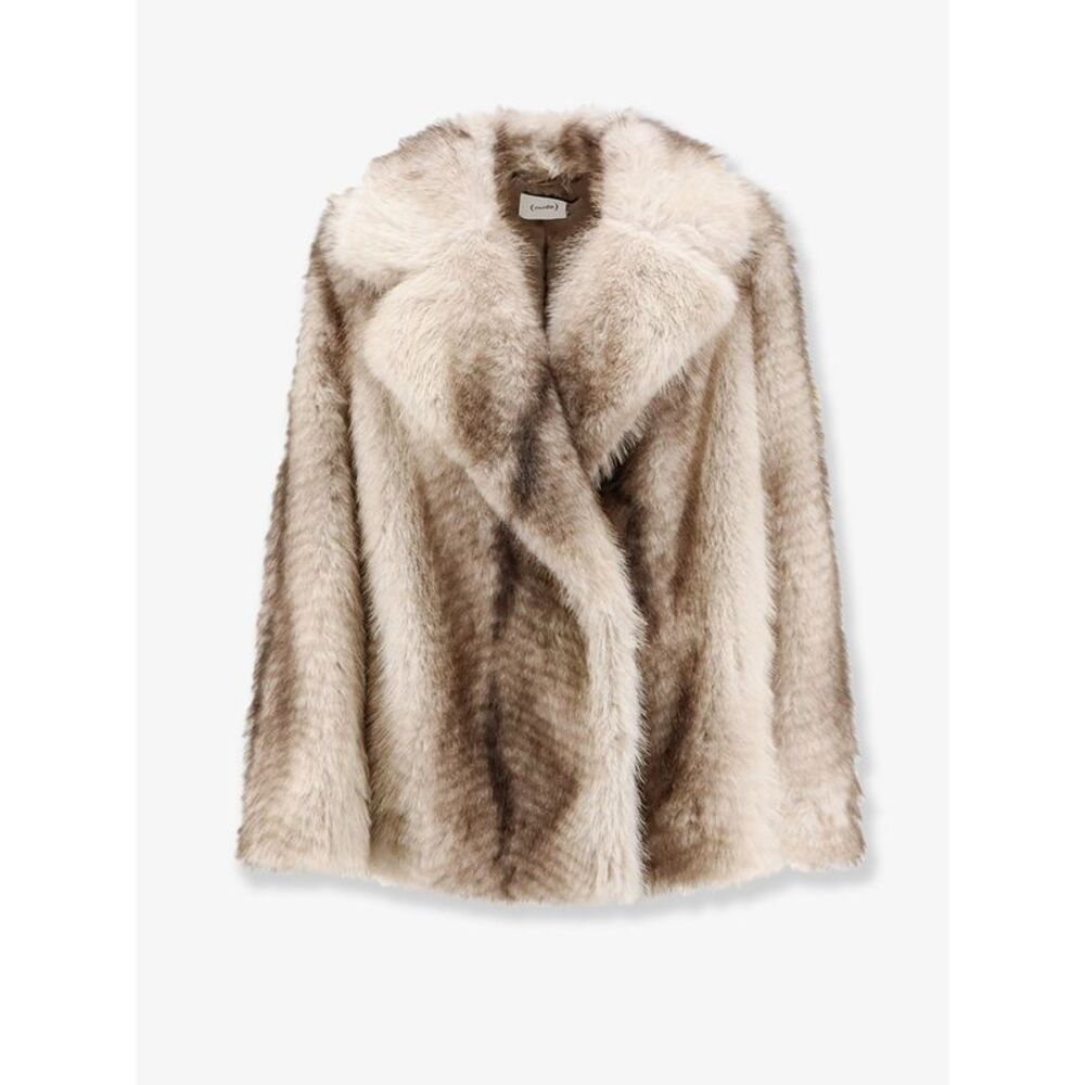 Nude Women Faux Fur Jacket